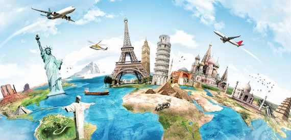 World Map of Attractions